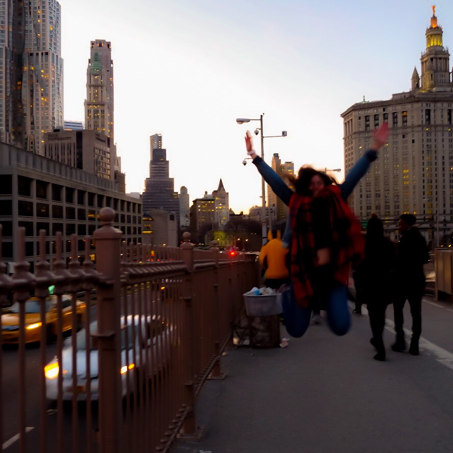 happy NYC Jump