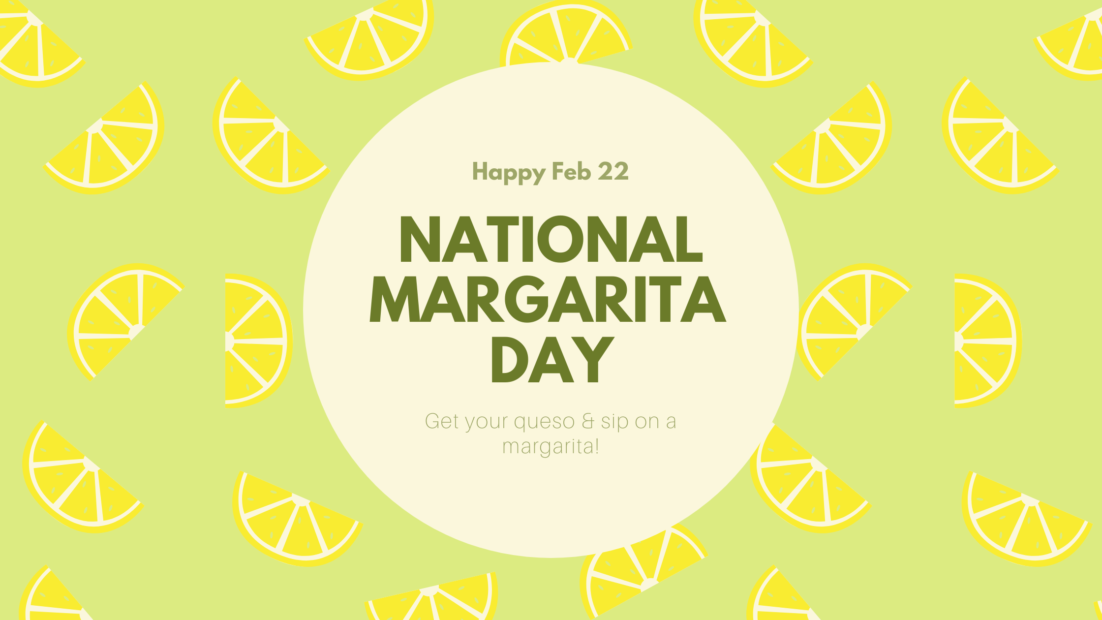 Cheers! National Marg Day- Every Day.
